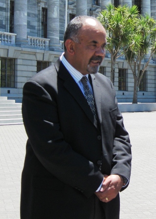 Te Ururoa Flavell, Maori Party MP, speaking