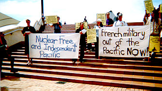Protest at Civic Square
