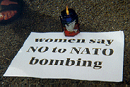 Women say NO to NATO bombing